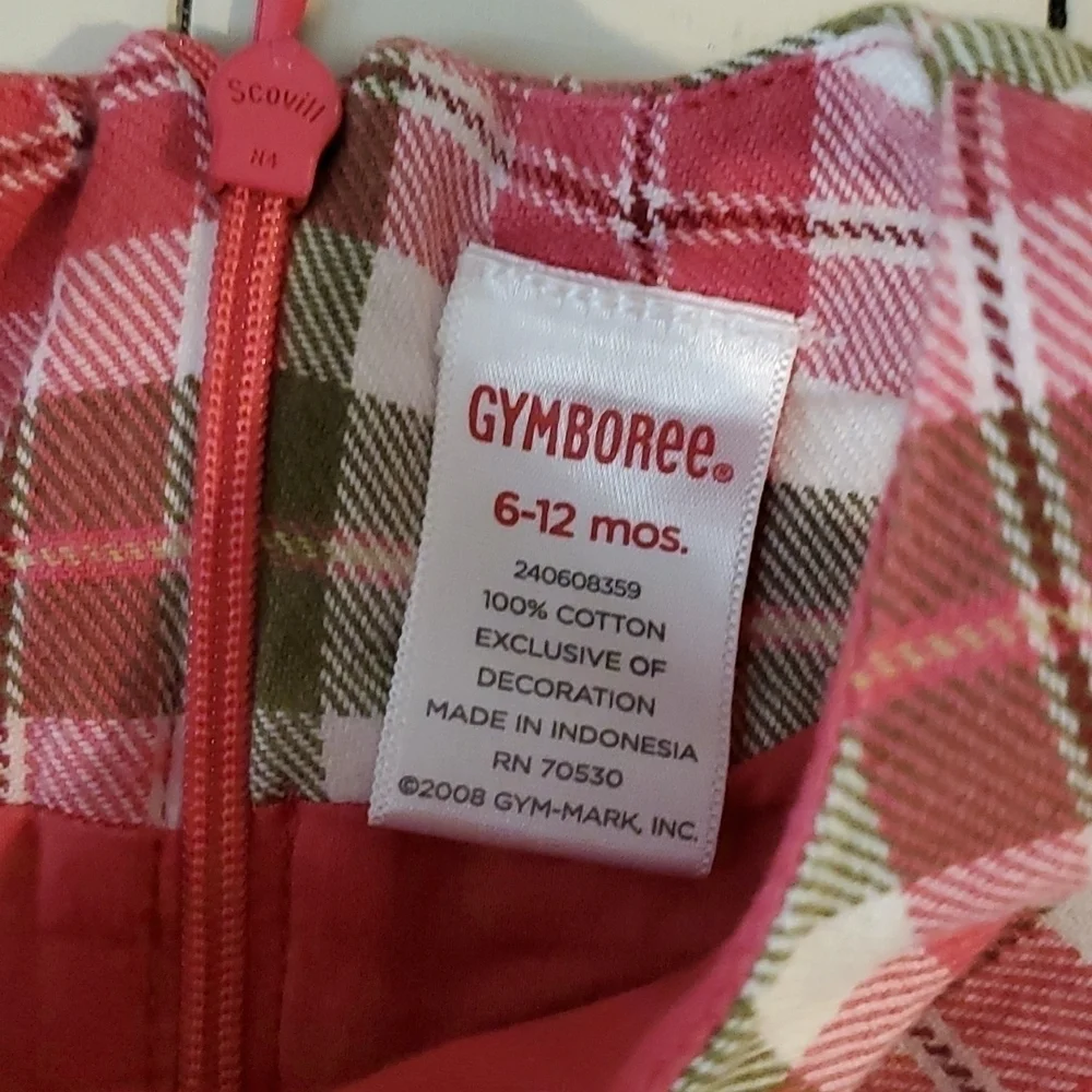 Gymboree plaid dress